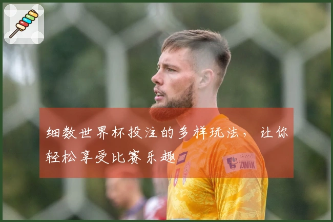 细数世界杯投注的多样玩法，让你轻松享受比赛乐趣